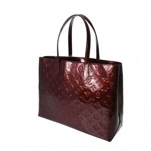 Louis Vuitton Vernis Patent Handbag Fauvist Wilshire Rouge Tote